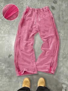 Men's Cotton Casual Loose Sports Pants, Drawstring Waist, Vintage Style, Perfect for Daily Wear, Party, Street Fashion, Holiday Gift, Casual Street Sweatpants