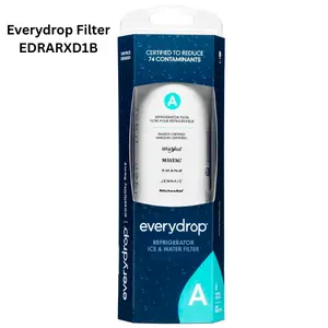 Everydrop Brand by Whirlpool Ice and Water Refrigerator Filter A, EDRARXD1, Single-Pack