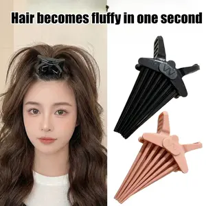 Head hair clip women's forehead bangs styling clip high skull artifact hair fixed clip hair root fluffy clip positioning clip