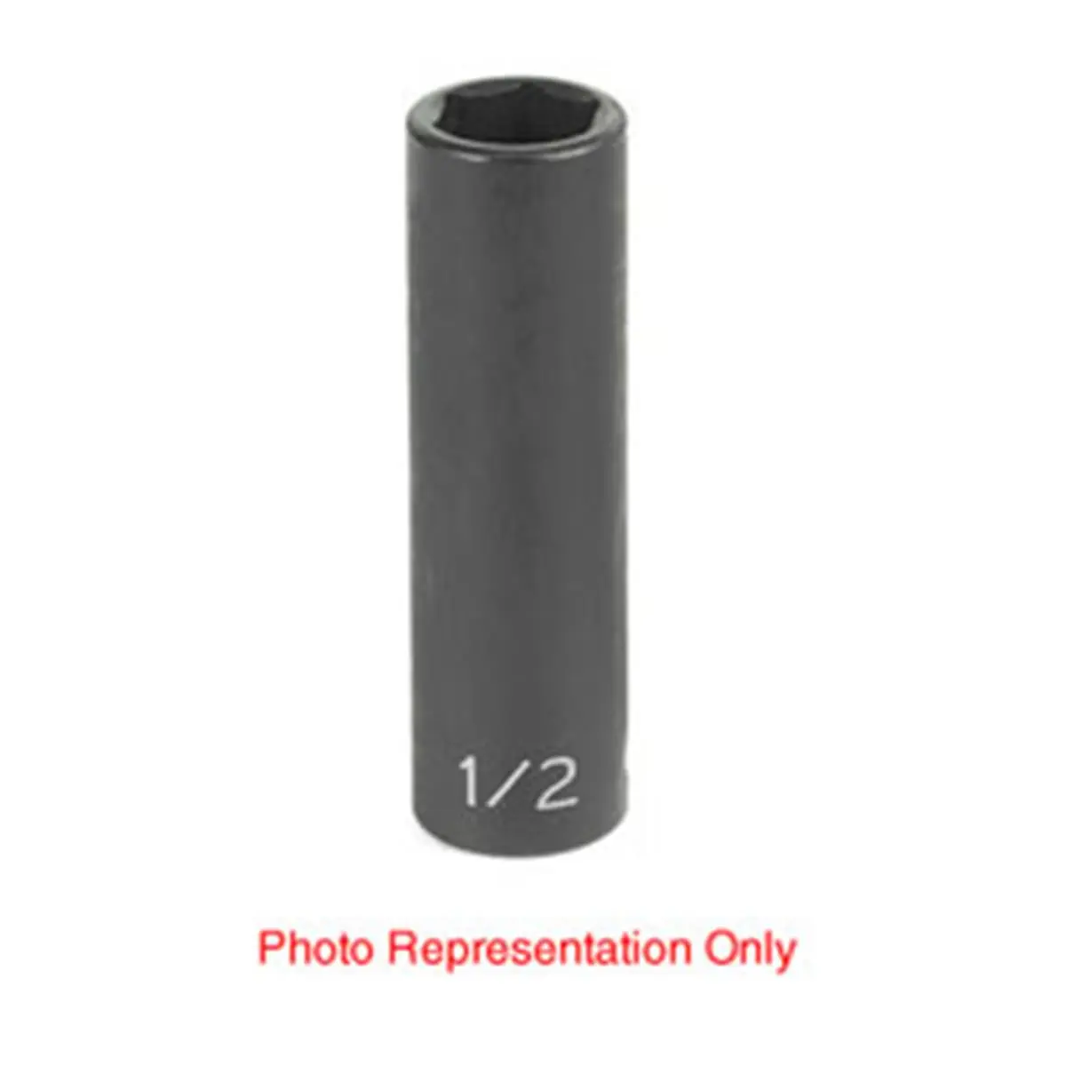 212 MAIN 0.38 in. Drive Chrome-Mo Steel High Torque Deep Impact Socket, 13 mm Size, Increased Strength for Cycling & Outdoor Recreation