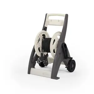 Suncast 7029954 175 ft. Hosemobile Wheeled Hose Reel Cart, Gray