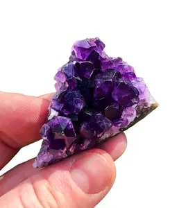 Raw Amethyst Crystal Cluster (1" - 6") - Amethyst Cluster - Amethyst Geode - Raw Amethyst Crystal - Rough Amethyst Cluster - High Grade
