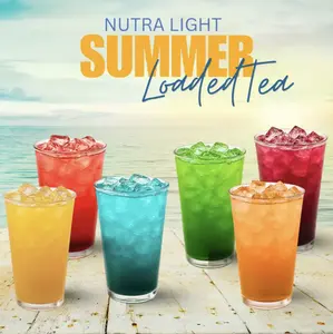 Nutra Light Loaded Tea - 15 Packets of Sugar-Free Energy Drink Powder Mix with 240 mg Caffeine & Vitamins B & C - Low Calorie Hydrating Beverage for On-the-Go tiktokshopspringglowup