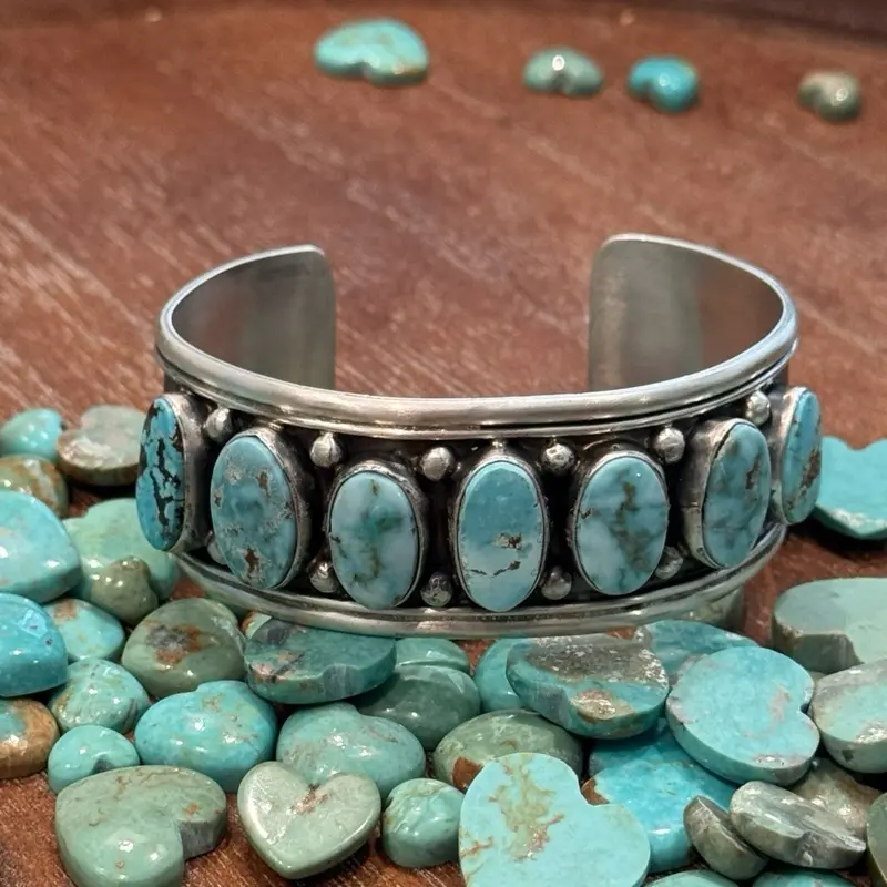 Native American dry creek cuff 7"