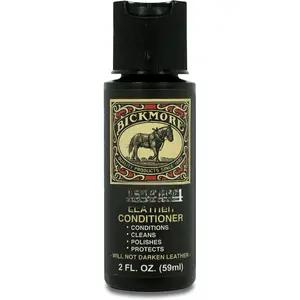 Bick 4 Leather Conditioner and Leather Cleaner 2 oz - Will Not Darken Leather - Safe For All Colors of Leather Apparel, Furniture, Jackets, Shoes, Auto Interiors, Bags & All Other Leather Accessories