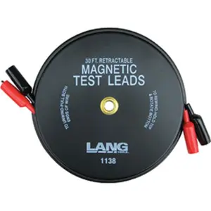 Lang  30 ft. Magnetic Retractable Test Leads