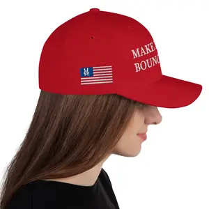 RED Structured Twill Cap