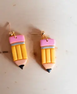 Pencil Stud Earrings