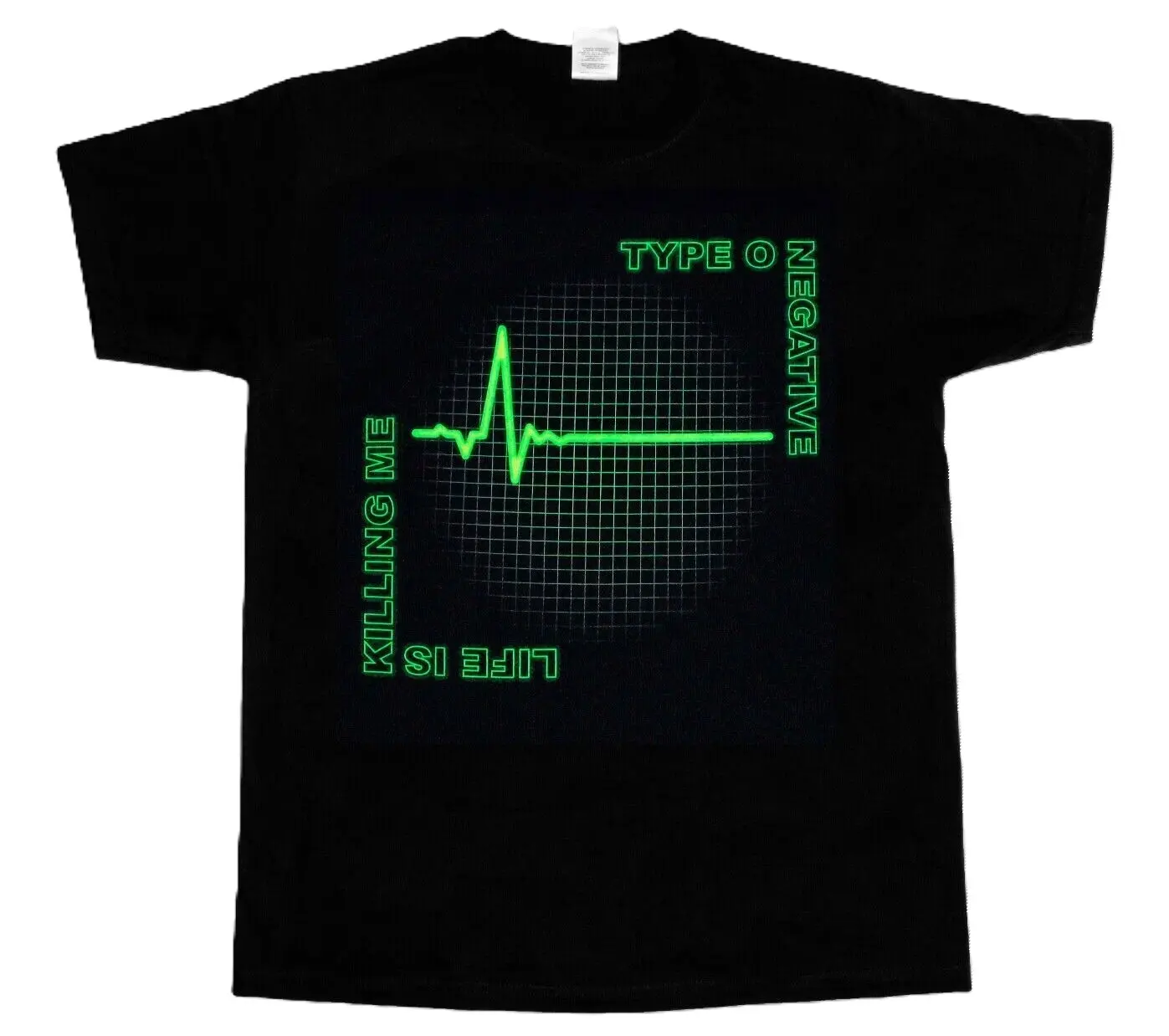 TYPE O NEGATIVE BAND LIFE IS KILLING ME NEW BLACK T-Shirt Cotton Collar