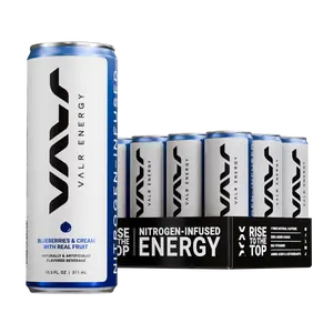 Nitrogen-Infused Blueberries & Cream Energy Drink