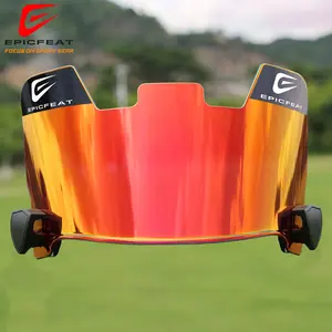 EPICFEAT Football Visor Football Helmet Visor Scratch Resistant UV Block Facial Protection Visor for Youth & Adult
