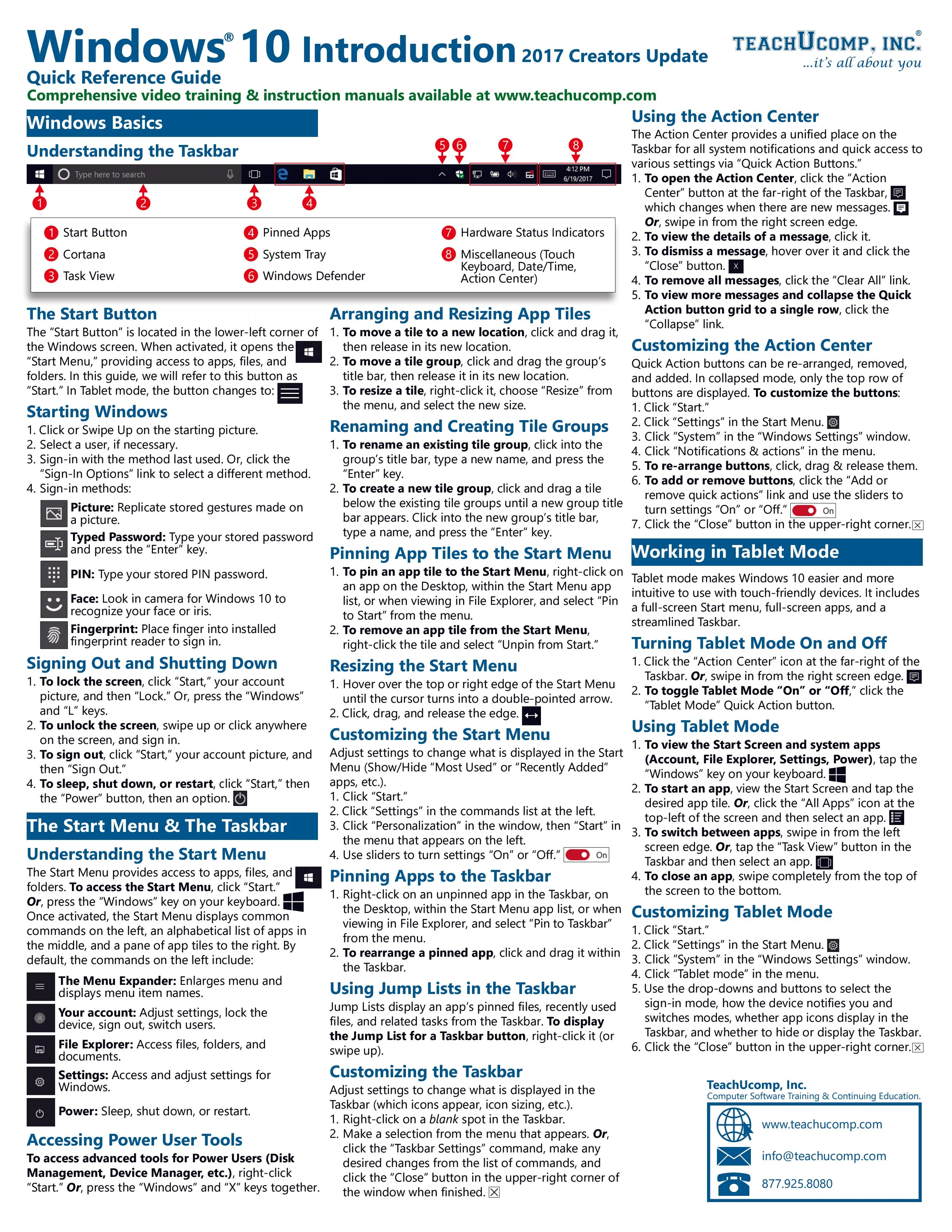 Windows 10 Introductory Quick Reference Guide - TikTok Shop