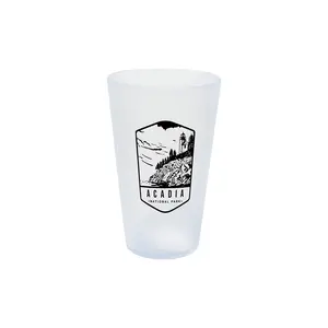 Silipint: (National Park Edition)16oz Silicone Pint Glass – Unbreakable, Reusable, Dishwasher Safe, Microwave Safe, BPA Free, Non-Toxic Drinkware. Unique Gift for pride month, independence day, father's day