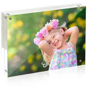 Adorable Baby Photo Frame Sweet Box High Transparency Acrylic, Perfect Gift for New Parents, Stylish and Durable Design