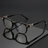 Anti Blue Glasses for Men - Stylish Trendy Square Frames Eyeglass, Fashion Accessory Eyewear, Blue Light Blocking, Ideal for Work & Daily Wear Sports Eyewear