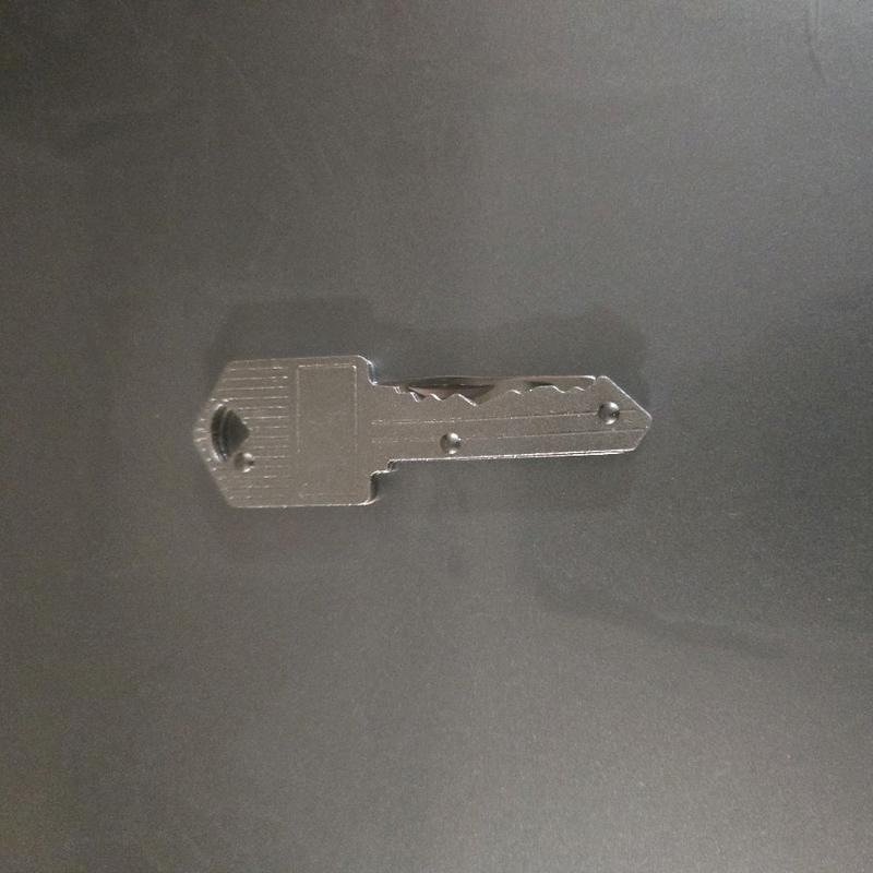 Compact Multifunctional Keychain Tool - Lightweight & Portable for Everyday Use - Easy Attach to Keyring - Versatile for Travel & Package Opening Survival Gear