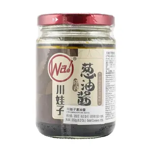 CHUANWAZI Scallion Oil Sauce 230g - Perfect for Noodles and Dipping
