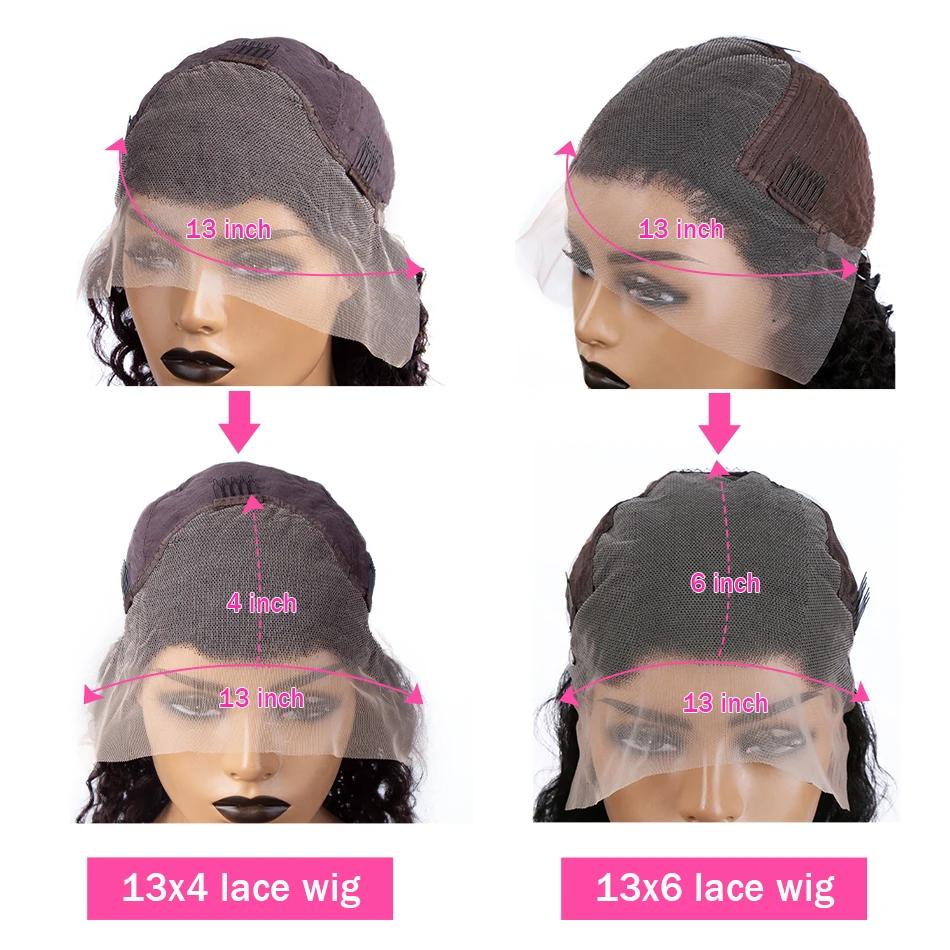 Bling Hair Reddish Brown Body Wave 13x4 13x6 Lace Frontal Human Hair Wigs 180 Density Copper Brown 33B Colored Lace Front Wig Pre Plucked Brazilian Virgin Hair Natural Hairline