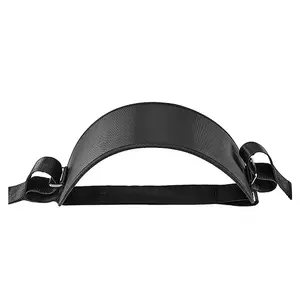 Black Dumbbell Weight Lifting Waist Belt, Adjustable Fitness Potbelt Waist Strap, Bodybuilding Workout Support Belt for Gym Training