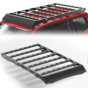 GX470 Accessories Roof Rack for Toyota Lexus GX470 2003-2009 Easy Install with Factory Mounts Heavy-Duty Steel Construction Low Wind Resistance T-Slot Channels for Kayaks and Snowboards All-Weather Durability