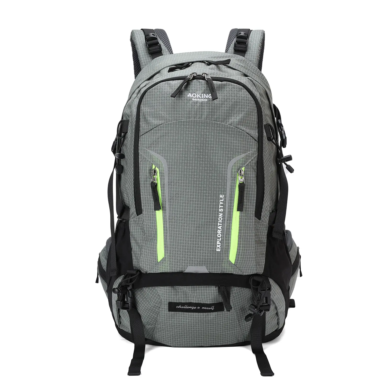AOKING Travel Backpack with Laptop Compartment, Multi-Pocket Outdoor Rucksack for Weekend Getaway