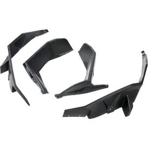 Fender Flare Compatible with 2014+ Polaris RZR XP/XP 4 Turbo/Turbo S Mud Guards Full Set Front & Rear Black