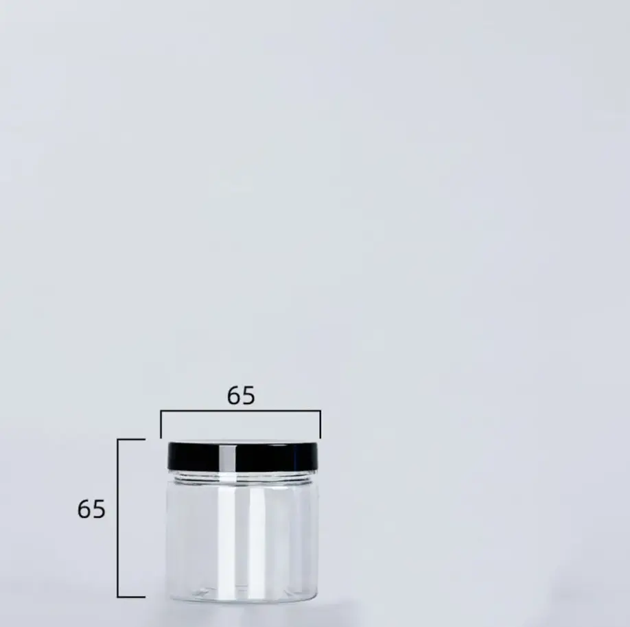 Clear Sealed Can With Lid Food Smell Odor Proof Storage Packaging Bottle Coffee Beans Seasoning Container Kitchen Accessories