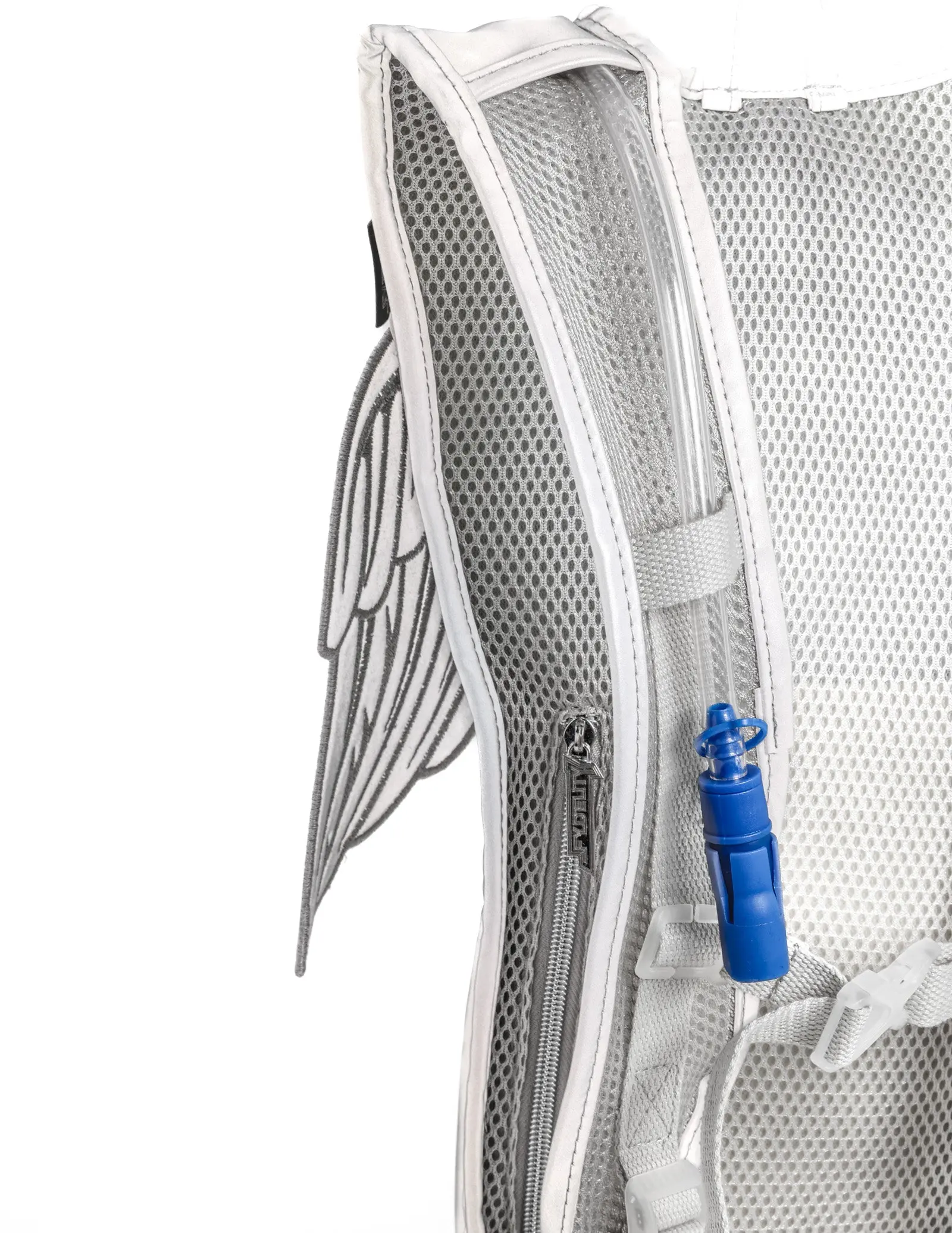 Fidelity Silver Reflective Wing Sling
Back Backpack RaveBeetle FLOWt LED Festival Hydration Pack – Swappable  main image 3