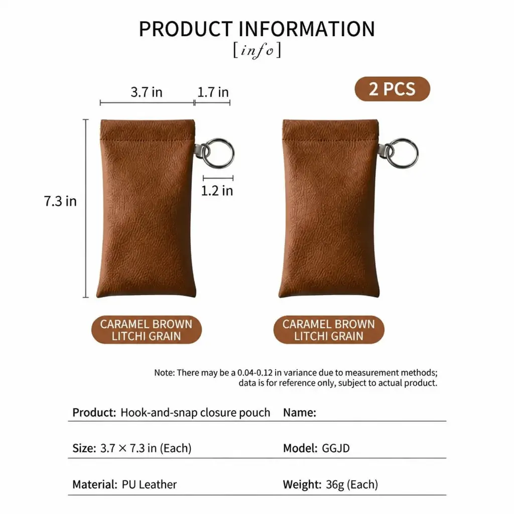 2pc【Silky Matte Brown】