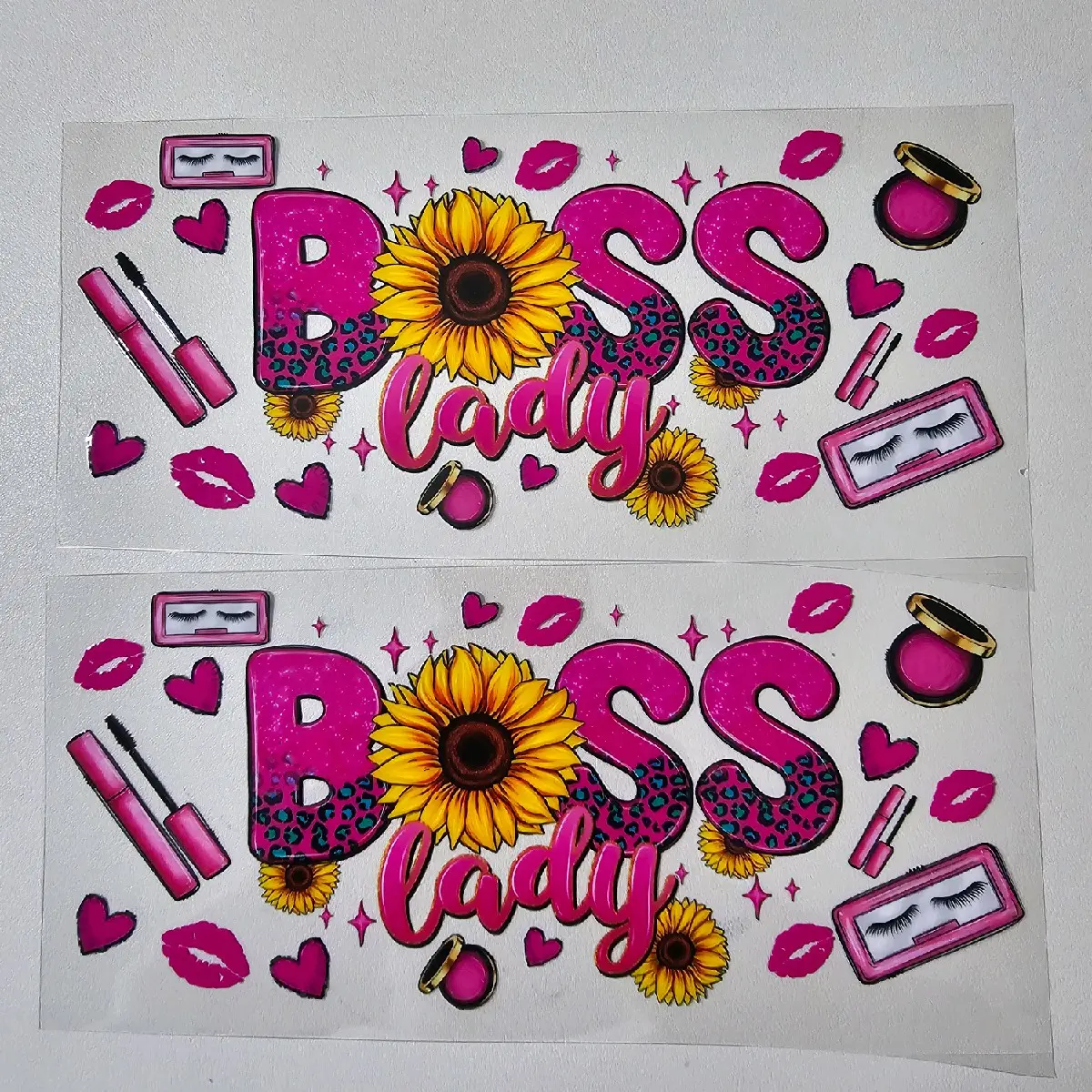 16oz Boss Lady Cup Wrap - UV DFT - Ready to Ship - Drinkware, Bottle