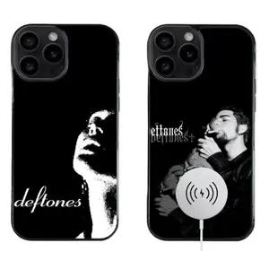 D-Deftones Magsafe Phone Cases For iPhone 17 Promax Pro Air 16 Plus 15 14 13 12 Magnetic Wireless Charging Shockproof Protective Cover
