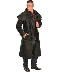 Outback Trading Co Men's Co. Long Oilskin Duster - 2042 Brown