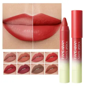 2in1 Matte Lip Liner and Lipstick set, Lipstick for Women, Longwear Waterproof Lip Pencil, Matte lipstick Smudge Proof lipstain Crayon, Women's Long Lasting Lip Makeup