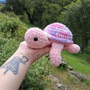 Crochet Sea Turtle - Plushie - Amigurumi