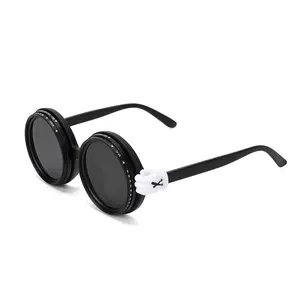 Polarized Adjustable Sunglasses - Anti- Glare UV400 Protection with Retreo Metal Frames and Steampunk Pilot Sunglasses Design