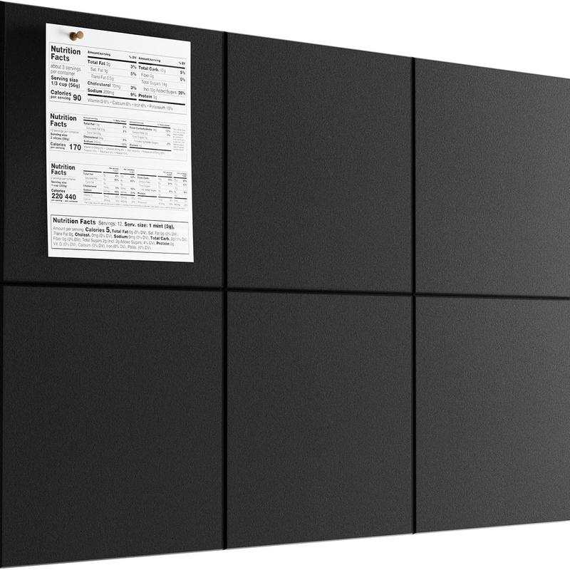 Cork Board, 6 Counts/pack Square Pin Board, Bulletin Board, Vision Board, Photo Board, Wall Decor for Home Office School, Home Decor Accessory