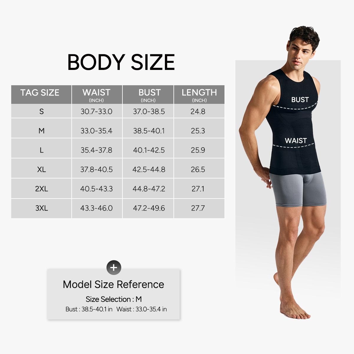 【 Nebility】Men’s Invisible Compression Shapewear Tank Top – Lightweight Seamless Slimming Vest with Tummy Control, Back Support & Chest Shaping, Moisture-Wicking Breathable Stretch Fabric Body Shaper for Daily Wear, Work & Posture Support SpringStatements