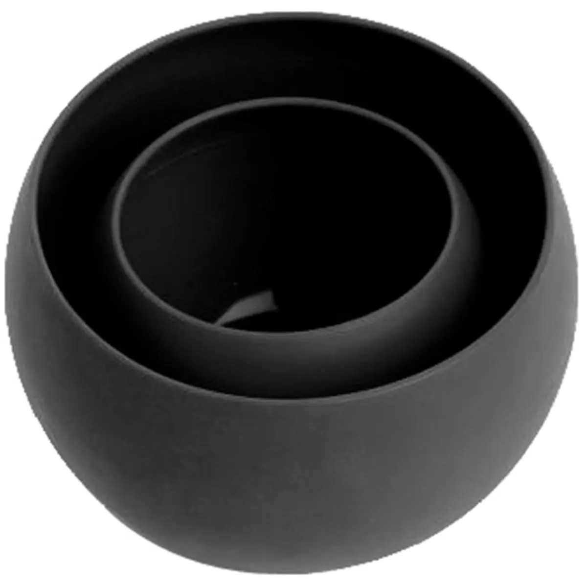 212 MAIN Food Grade Silicone Collapsible Nesting Bowls - Guyot Designs Slate Set, 2 Sizes (6oz, 16oz), Temperature-Safe Kitchenware for Foods, Hot And Cold Foods