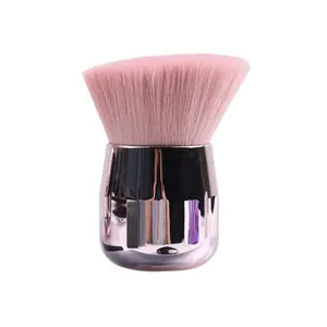 Kabuki Foundation Makeup Brushes Flat Top for Face Blusher Liquid Powder Blend and Contour Tool and Mineral BB Cream, Flat
