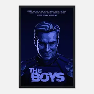 Framed Homelander Poster