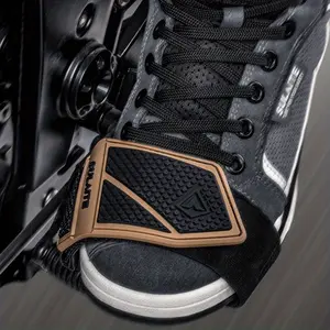 1 pc Motorcycle Hanging Baffle Cover , Non-slip Bike Cycling Shoe Protector Adhesive Gear Bar Protective Shoe Cover Widened Anti-scratch And Wear-resistant