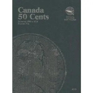 Official Whitman Coin Folder: Canada Half Dollars (50 Cents) #5: 1968-2014 -- Whitman Publishing, Other Merchandise
