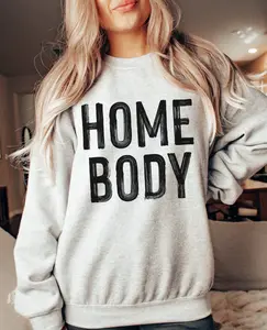 Brushstroke Homebody Unisex Top Soft Summer Tee with Full Color Digital Print for Women & Men Printed in USA