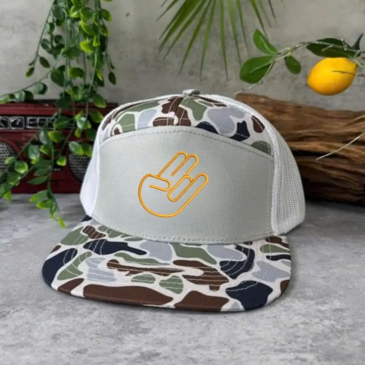 Shocker Club Embroidered Hat, Unisex Adjustable Snapback Trucker Hat – Summer Beach & Sports Cap with Mesh Back