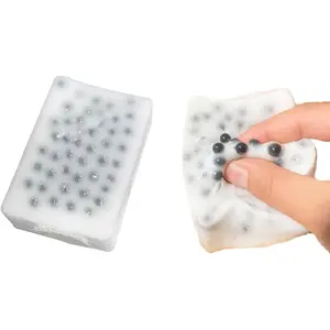 Soft cute stress relief toy pimple popping sensory tool