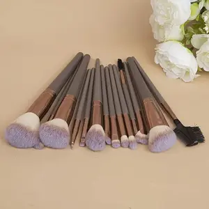 Makeup Brush Kit Premium Synthetic Eyeshadow Foundation Face Blending Blush Concealer Eye Set