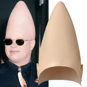 Menswear Alien High Top Wig Light Beige Latex Shaped Hand Washable Party Costume Accessory for Halloween Carnivals Movie Props - Cosplay, Clothes