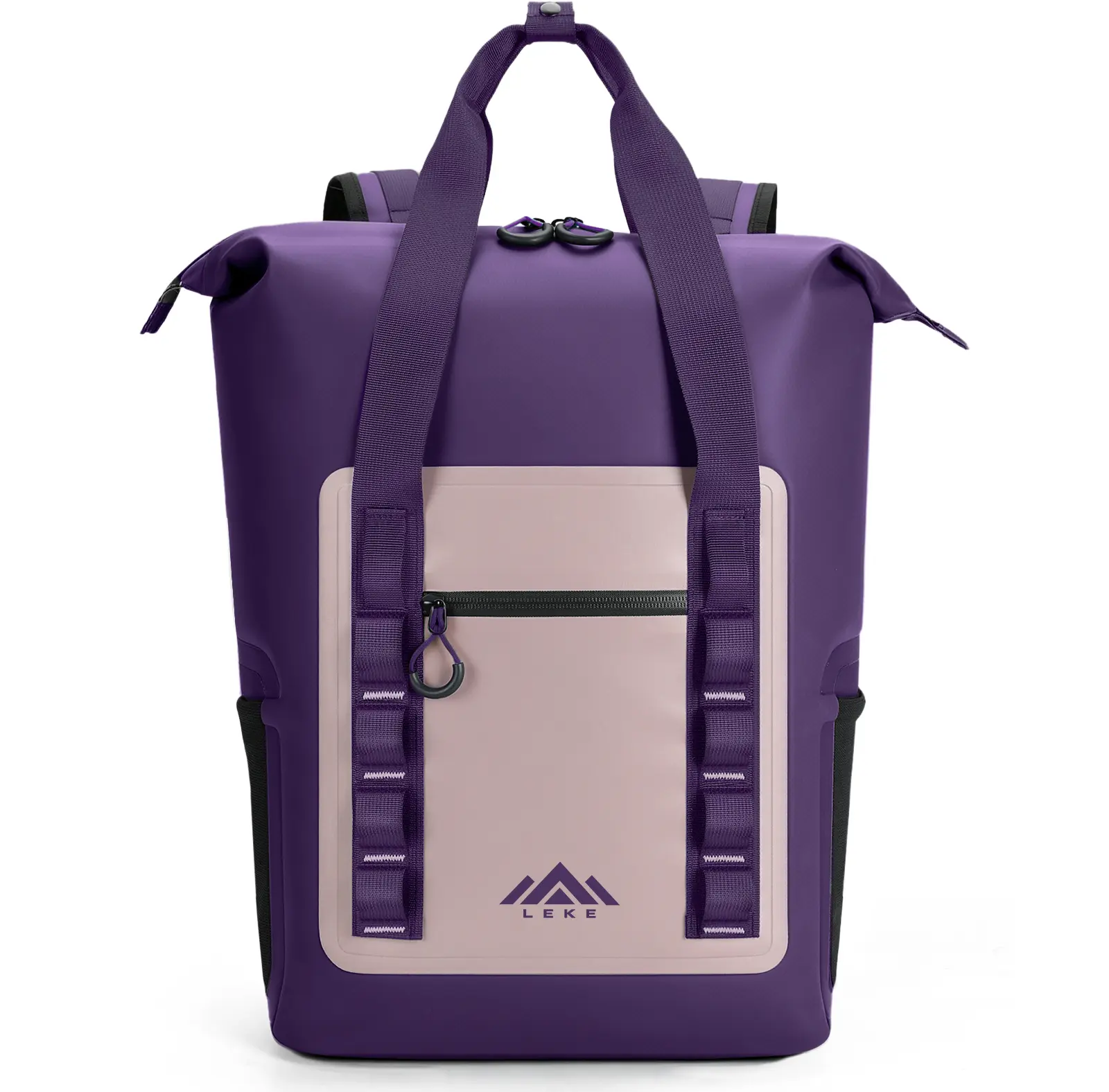 LEKESKY Backpack Cooler for Women and Men, Insulated Soft Sided Sports Pack, Water Resistant with High-Density Fabric Shell, Pvc, Shoulder Strap, Wide Mouth