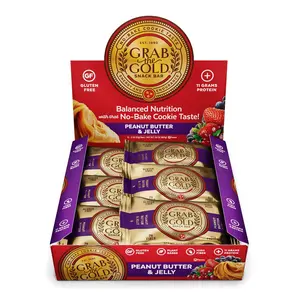 12 Snack Bars - Peanut Butter & Jelly