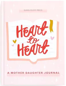 Heart to Heart: Mother Daughter Journal: Create Memories and Meaningful Connection | Thoughtful Writing Prompts, Between Us Activities and Removable Lunch Box Cards Hardcover